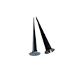 Miniatyrbilde 4 av 5: Festeinnsatser for LED-projektor (12 stk), 160*35 mm