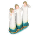 Miniatyrbillede 4 af 8: 3 Kvinder Statue Harpiks Håndlavet Dekorativ Ornament Søstre Venner Figur til Home Desktop