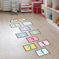 Miniatyrbild 2 av 5: Set med 10 Creative Number Grid Game Golv- och väggdekaler, Cartoon Numbers Golvdekaler för barnrum, heminredning