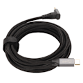 Miniatyrbild 7 av 8: 90 graders USB C-kabel 4K 60Hz stödjer PD100W Typ C 3.1 Gen2 Full Function USB C snabbladdningskabel för Steam Deck 300cm/118.1in