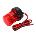 Miniatyrbillede 7 af 8: Båd LED-navigationslys 360° allround ankerlys Marine sternlys rødt lys til sejlads DC 12V-24V