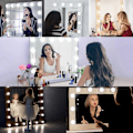 Pikkukuva 4 / 5: Dww-Lumire de Miroir, 20 Hollywood-lamppua, himmennettävä LED-valosarja meikkipeiliin, kylpyhuoneeseen, 3 väriä, 10 kirkkaustasoa av