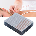 Miniatyrbillede 6 af 8: 100 stk. / æske Engangs Sterile Akupunkturnåle Massage Terapi Kobbernåle 0,30 x 40