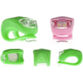 Miniatyrbilde 5 av 5: 2 STK Sykkellys LED Front Bak Hjul Sykkel Frontlys Vanntett Sykling med Batteri Sykkellampe Sykkeltilbehør For utendørs sykling