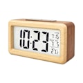 Miniatyrbild 3 av 4: LED-väckarklocka med digital display och temperaturvisning - Stor skärm, batteridriven, justerbar ljusstyrka, snooze-funktion