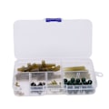 Miniatyrbillede 6 af 8: 71 stk./7 sæt anti-tangle ærmer sidebøjninger kit holdbare drejelige karpefiskeri tilbehørssæt