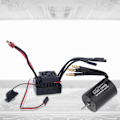 Miniatyrbild 6 av 8: Surpass Hobby 3650 Borstlös Motor 60A ESC Svart Vattentät Set Passar för 1/10 RC Bil(2300KV )
