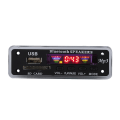 Miniatyrbillede 2 af 8: SDM01Bt U-DX Bluetooth 5.0 4 farver skærm MP3 FM APE FLAC Decode Board Modul (sort)