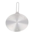 Miniatyrbillede 3 af 8: Varmefordelingsplade i rustfrit stål, induktionsplade til køkken, madlavningsfordeler til elektrisk induktionskomfur 23,5 cm / 9,3 tommer