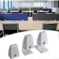Miniatyrbillede 3 af 4: 2 stk. Skrivebordsdelerklemme til kontor, Skærmfastgørelsesclips af aluminiumslegering, Partitionsclips til kontorer Biblioteker