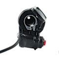 Pikkukuva 5 / 5: 48V Sähköpolkupyörän skootterin nopeussäädin LCD-näytöllä ja kytkimellä EBike Twist Throttle Accel