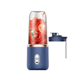 Miniatyrbild 4 av 4: Portabel Blender 350ml, Flaska för Smoothies och Shakes, Portabel Smoothie Blender, Läcksäkert Lock, USB Uppladdningsbar Med 6 Blad - GSLA Blå