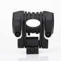 Miniatyrbilde 5 av 8: Plastic Quick Release Lommelykt Klemme Clip Mount tilbehør for hurtighjelm (svart)