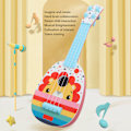 Miniatyrbillede 4 af 7: Kids Ukulele Toy 4 Strings Fremragende lydsimuleret guitarmusikinstrument for begyndere Type 1