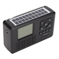 Miniatyrbild 8 av 8: Kortvågsradio AM FM Dual Band Solcellsladdad Handvev Uppladdningsbar Bluetooth Nödbelysning Bärbar Mini Radio TRA550
