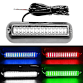 Pikkukuva 1 / 3: 42 LED:n sininen ruostumattomasta teräksestä valmistettu vedenalainen veneen perävalo