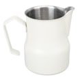 Miniatyrbilde 7 av 8: Melkeskummerkopp 350ml 304 Rustfritt Stål Spiss Munn Skummende Kopp Melk Kaffe Skummende Mugge Hvit
