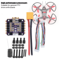 Miniatyrbillede 6 af 8: 4 i 1 ESC 45A 3-6S Speed ​​Controller Board til RC FPV Racing Drone Quadcopter Rød