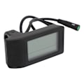 Miniatyrbillede 5 af 8: Elektrisk cykel LCD-display meter Vandtæt 5pin stik Cykelkonverteringsmeter til Bafang-controller 24‑48V