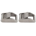 Pikkukuva 4 / 8: 2kpl Nokkaläppäsoljet 316 Ruostumaton teräs Heavy Duty Press Sido Nauha Kiinnitys Lasti 27mm