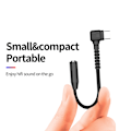 Pikkukuva 2 / 8: USB C -kuulokeadapteri USB C -ääniliitäntäadapteri USB Type C - 3,5 mm:n adapteri