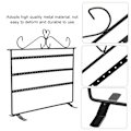 Miniatyrbillede 8 af 8: 72 Huller Øreringe Halskæde Armbånd Ringe Smykker Display Stande Bøjle Holder Rack Sort