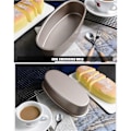 Miniatyrbillede 3 af 8: Oval Nonstick Bageplade Brødform Ost Kageform Kageform Køkken Madlavning Bageværktøj
