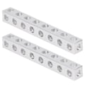 Pikkukuva 2 / 8: 2kpl 3106-0008-0064 8 reikää 8x8x64mm neliöpalkki robottirakenneosan lisävaruste