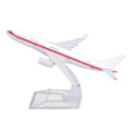 Miniatyrbild 3 av 8: Flygplansmodell i flera syften, innovativt simuleringsmodell i legering för passagerarflygplan för samling och presentation