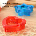 Miniatyrbilde 3 av 8: Hjerteformet sandwichkutter og forsegler, brødskalker, pannekakelager, DIY-kuttere, Bento-boks, sandwichkutter, pressform for barn