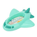 Miniatyrbillede 2 af 8: Baby badetermometer flydende legetøj ABS badekar temperatur tester meter sensor til børn grøn