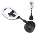 Miniatyrbillede 5 af 8: Live Streaming Fyldningslys Desktop 360 grader Justerbart LED Selfie Fotograferingslys