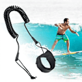 Miniatyrbillede 1 af 5: Surf Leash Coiled Leash til Surfbræt 5.5 mm Surfbræt Leash 10Ft Surfing Sup Leash i TPU Surfboard Leash Paddle Surf Leash