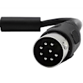 Miniatyrbillede 3 af 3: 8 Pin Din Han til Han Højttaler Audio Kabel Adapter Til Overvågning Biler Computere Fjernsyn Præcision 5m