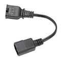 Pikkukuva 1 / 8: IEC320 C14 to 1 15R johto uros-naaras vedenpitävä power pöytälampun digitaalikameran projektorille 100-250V