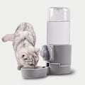 Miniatyrbild 1 av 5: Automatisk Vattenbehållare för Smådjur, Droppfri Flask för Marsvin & Hamster (500ml/17oz) Grå