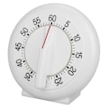 Miniatyrbilde 5 av 5: 60 Minutter Rund Form Timer Kjøkken Mekanisk Teller Alarm