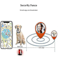 Miniatyrbillede 4 af 4: Smart GPS Katte- og Hundehalsbånds Tracker Hmj -GSL Pink