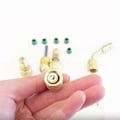 Miniatyrbilde 2 av 5: R410 Adapter Kit Metall Mini Split Vakuumpumpe Sett Robust R410 Konverter Kobling 1/4SAE til 5/16SAE Adapter