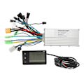 Miniatyrbillede 1 af 8: Elektrisk cykelcontroller sæt 36V 48V 60V 500W 28A børsteløs 3 tilstandscontroller 866 LCD displaypanel cykelkonverteringssæt