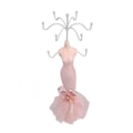 Miniatyrbillede 4 af 8: Mannequin Stand Hanging Tower Display Resin Ring Stand Model Kjole til piger Kvinder Pink