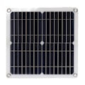 Miniatyrbillede 3 af 8: 200W 12V bærbart solcellepanel-sæt monokrystallinsk solcellepanel med controller til cykling bjergbestigning vandreture camping 100A