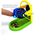 Miniatyrbild 3 av 4: Fågelträningsleksak, Pedagogisk bordsleksak för papegojor, Läckande matleksak för papegojor, Cockatiels, Slumpmässig färg