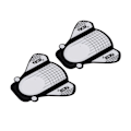 Miniatyrbillede 4 af 6: Nail Art Tips Extension Form Guide - 100 stk UV Gel Sticker Manicure Tools