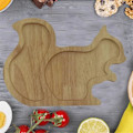 Miniatyrbilde 5 av 5: C-Snack Plate Plassbesparende Oppbevaring Tre Snacksbrett Pære Fruktbrett