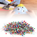 Miniatyrbilde 4 av 8: 700 stk fargede syperler med rund hode, symaskin posisjonsnål, corsage-nål