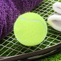 Miniatyrbillede 3 af 8: 12 stk Holdbart gummi Høj modstandsdygtig tennisbold træningsbolde til indendørs udendørs træning