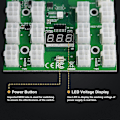 Pikkukuva 4 / 4: 6-nastainen Ethereum Eth Zec Louhinta Virtalähde 12v Gpu/psu Breakout-kortti