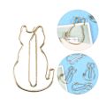 Miniatyrbillede 7 af 7: 12 stk Clip Katteformet Unik Stilfuld MultiFunction Tykket Papir Clip 3x2cm
