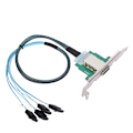 Miniatyrbilde 2 av 8: Mini SAS Reverse Cable H0302 SAS 26P Hunn til 4 x SATA Hardware Data Wire 0.8Meter